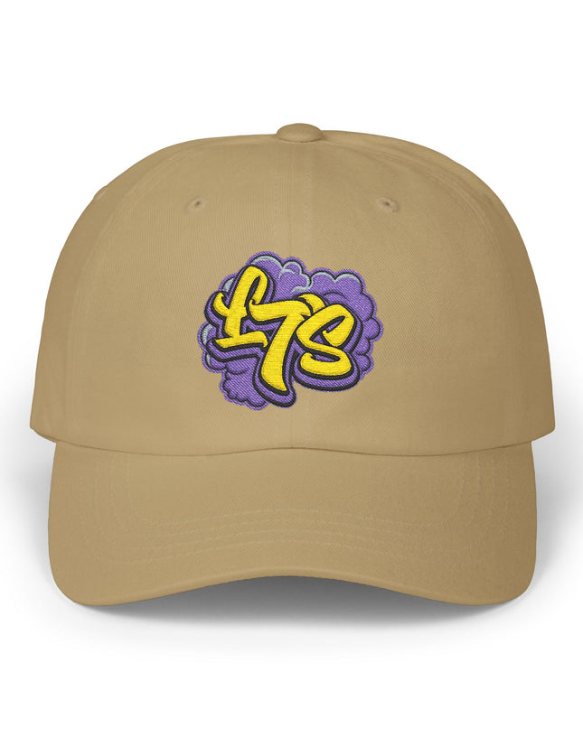 Oldy L7 (purple/yellow) - Classic Dad Cap - Casual Style Hat, Everyday Wear, Unique Gift, Outdoor Activities, Summer Accessory