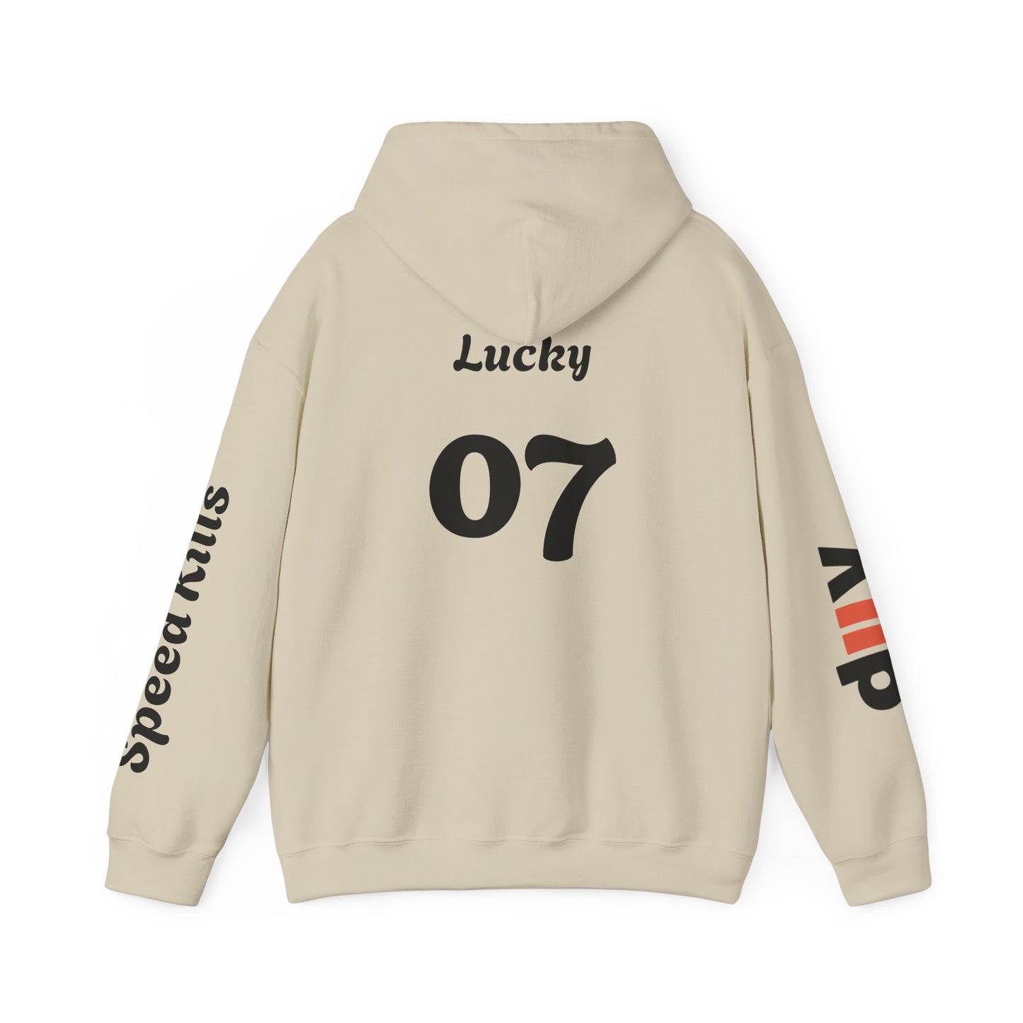 Lucky #07 Team Hoodie | Gothic Style Unisex Hoodie | Perfect for Casual Wear, Street Style, Gift for Gamers, Halloween, Everyday Comfort