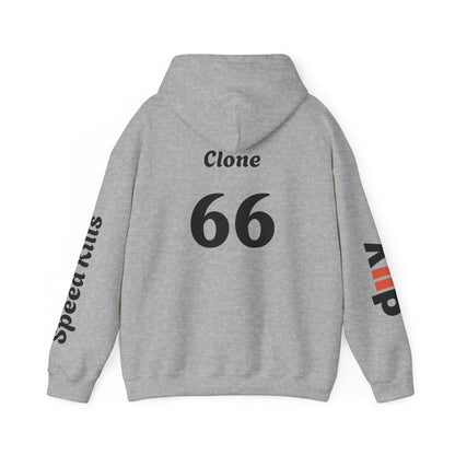Clone #66 Team Hoodie | Gothic Style Unisex Hoodie | Perfect for Casual Wear, Street Style, Gift for Gamers, Halloween, Everyday Comfort