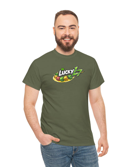 Lucky L7 Dicey Slots Heavy Cotton Tee