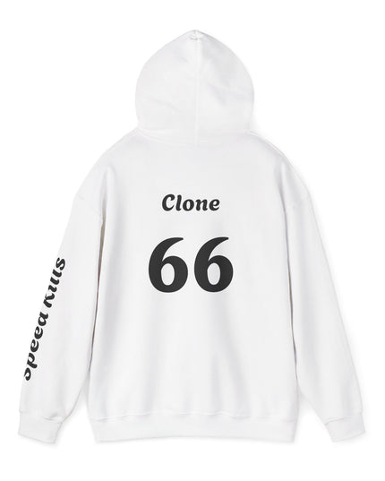 Clone #66 Team Hoodie | Gothic Style Unisex Hoodie | Perfect for Casual Wear, Street Style, Gift for Gamers, Halloween, Everyday Comfort