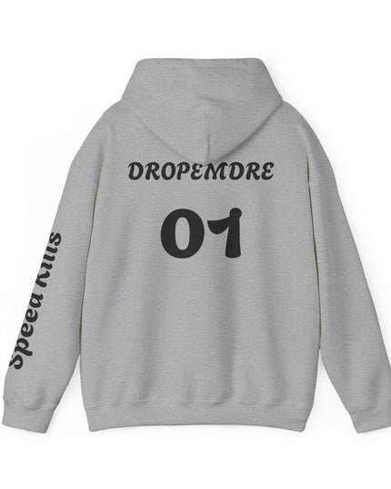 DROPEMDRE #01 Team Hoodie | Gothic Style Unisex Hoodie | Perfect for Casual Wear, Street Style, Gift for Gamers, Halloween, Everyday Comfort