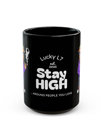 Morning Lucky - Black Mug (11oz, 15oz)