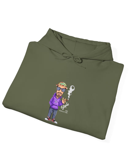 Lucky Blunt Style & Perfection - Cool Graphic Hoodie for Casual Style, Streetwear Gift, Cozy Lounge Wear, Unique Fashion Statement, Everyday Sweatshirt, Unisex Style