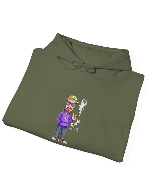 Lucky Blunt Style & Perfection - Cool Graphic Hoodie for Casual Style, Streetwear Gift, Cozy Lounge Wear, Unique Fashion Statement, Everyday Sweatshirt, Unisex Style