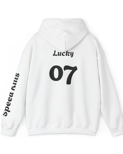 Lucky #07 Team Hoodie | Gothic Style Unisex Hoodie | Perfect for Casual Wear, Street Style, Gift for Gamers, Halloween, Everyday Comfort