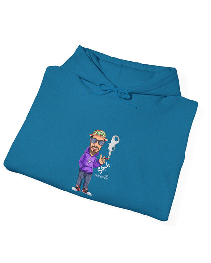 Lucky Blunt Style & Perfection - Cool Graphic Hoodie for Casual Style, Streetwear Gift, Cozy Lounge Wear, Unique Fashion Statement, Everyday Sweatshirt, Unisex Style