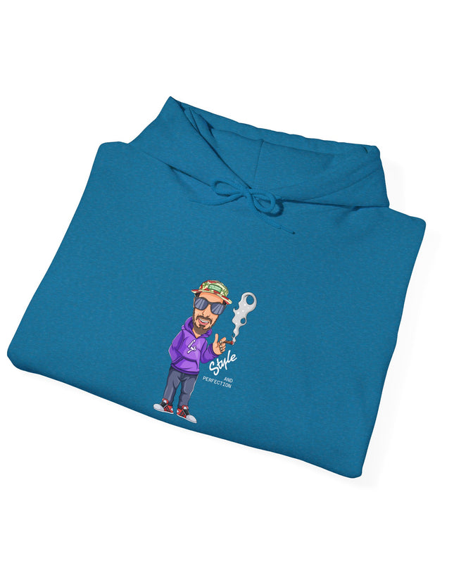 Lucky Blunt Style & Perfection - Cool Graphic Hoodie for Casual Style, Streetwear Gift, Cozy Lounge Wear, Unique Fashion Statement, Everyday Sweatshirt, Unisex Style