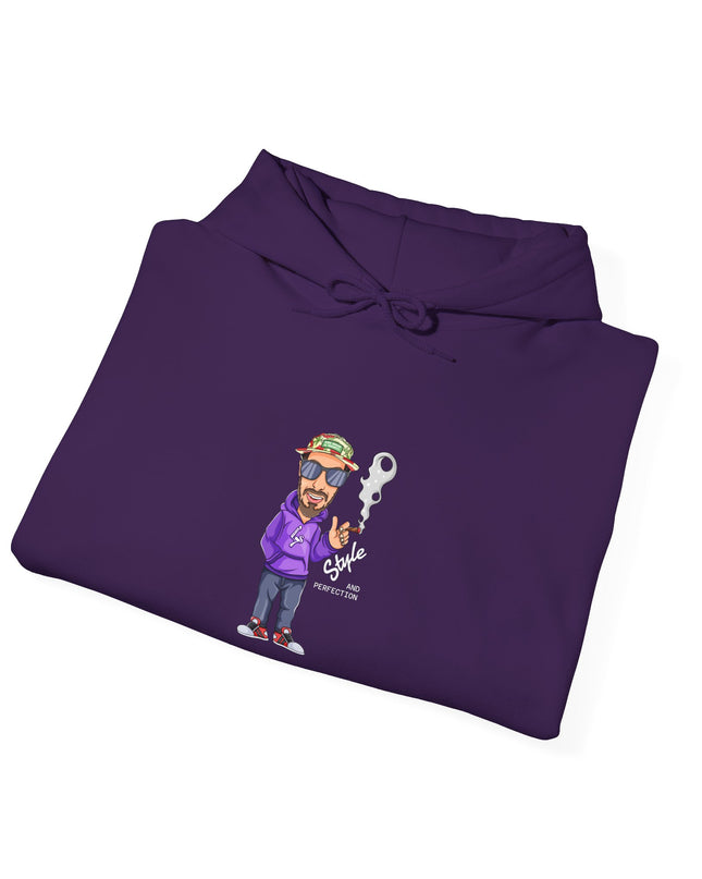 Lucky Blunt Style & Perfection - Cool Graphic Hoodie for Casual Style, Streetwear Gift, Cozy Lounge Wear, Unique Fashion Statement, Everyday Sweatshirt, Unisex Style