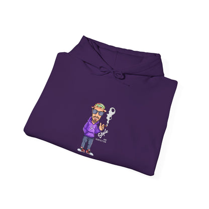 Lucky Blunt Style & Perfection - Cool Graphic Hoodie for Casual Style, Streetwear Gift, Cozy Lounge Wear, Unique Fashion Statement, Everyday Sweatshirt, Unisex Style