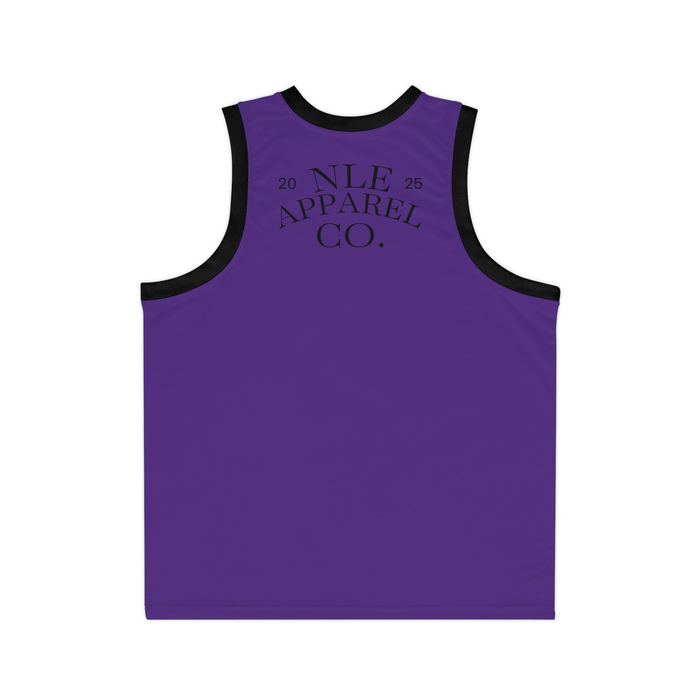 NLE Apparel Co. Jersey (Purple) - Unisex Basketball Jersey with Grim Reaper Design, Streetwear, Sports Apparel, Gift for Athletes, Casual Wear, Halloween, Halloween Costume