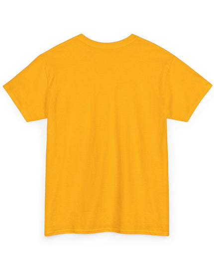 T-Shirt — Cartoon Dice Character with Baseball Bat Graphic Tee