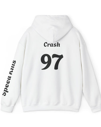 Crash #97 Team Hoodie | Gothic Style Unisex Hoodie | Perfect for Casual Wear, Street Style, Gift for Gamers, Halloween, Everyday Comfort