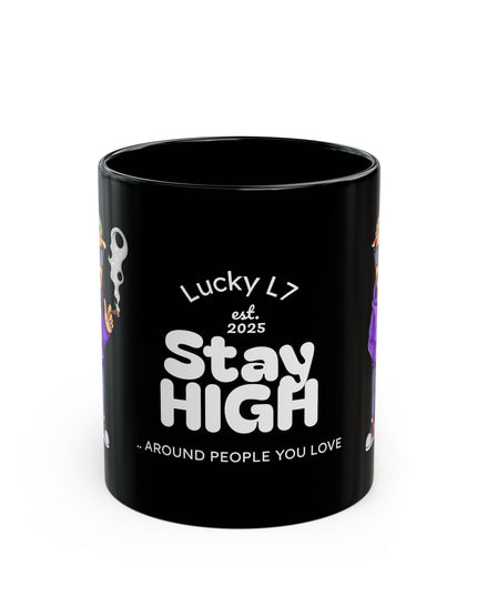 Morning Lucky - Black Mug (11oz, 15oz)