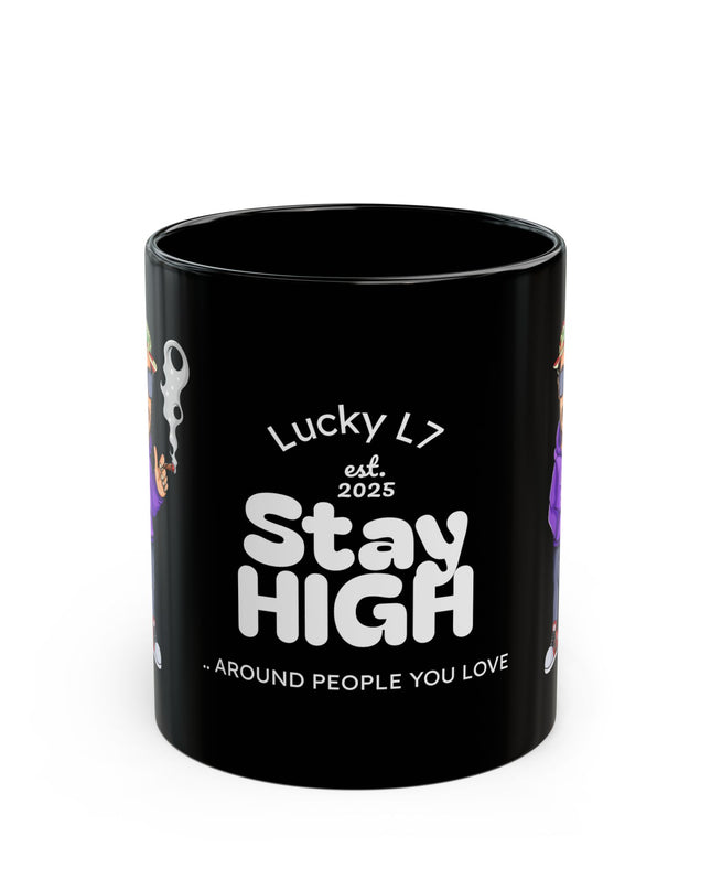 Morning Lucky - Black Mug (11oz, 15oz)