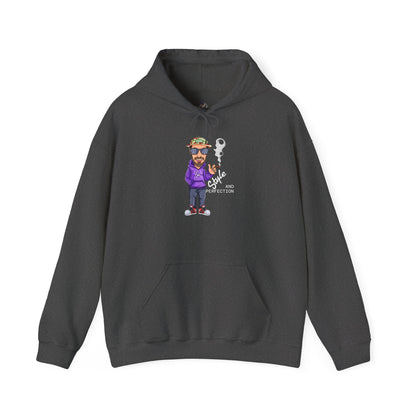 Lucky Blunt Style & Perfection - Cool Graphic Hoodie for Casual Style, Streetwear Gift, Cozy Lounge Wear, Unique Fashion Statement, Everyday Sweatshirt, Unisex Style