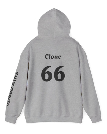 Clone #66 Team Hoodie | Gothic Style Unisex Hoodie | Perfect for Casual Wear, Street Style, Gift for Gamers, Halloween, Everyday Comfort