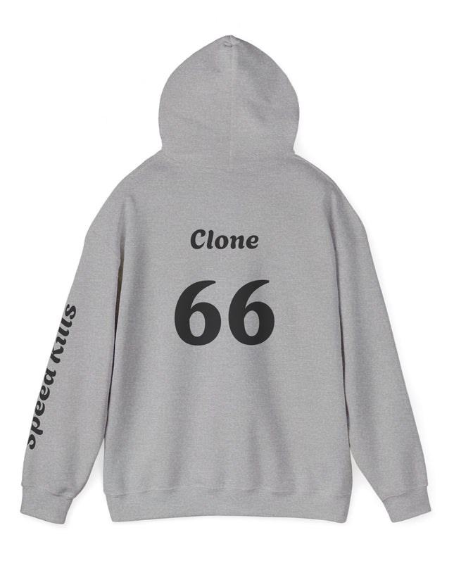 Clone #66 Team Hoodie | Gothic Style Unisex Hoodie | Perfect for Casual Wear, Street Style, Gift for Gamers, Halloween, Everyday Comfort