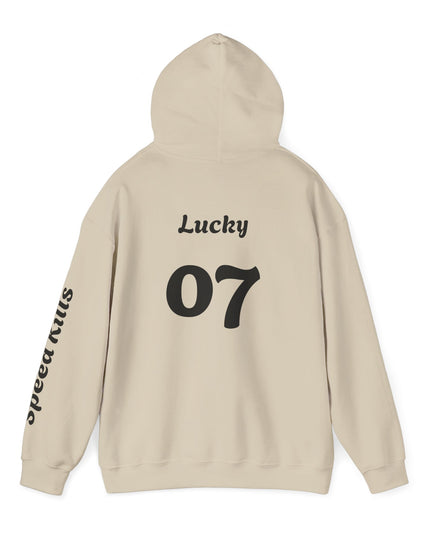 Lucky #07 Team Hoodie | Gothic Style Unisex Hoodie | Perfect for Casual Wear, Street Style, Gift for Gamers, Halloween, Everyday Comfort