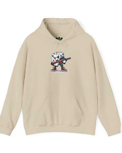 Marshmallow Gamer Hoodie — Cute Marshmallow Character with Controller