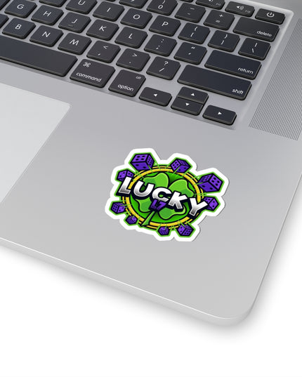 Lucky L7 Logo Sticker | Good Luck Stickers for Gamers | Fun Vinyl Decals for Laptops, Water Bottles, Scrapbooking, Gifts
