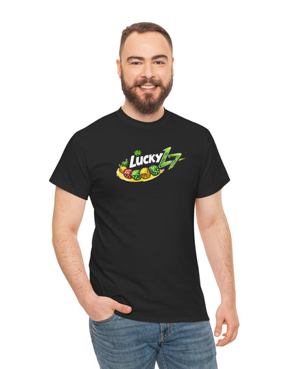 Lucky L7 Dicey Slots Heavy Cotton Tee