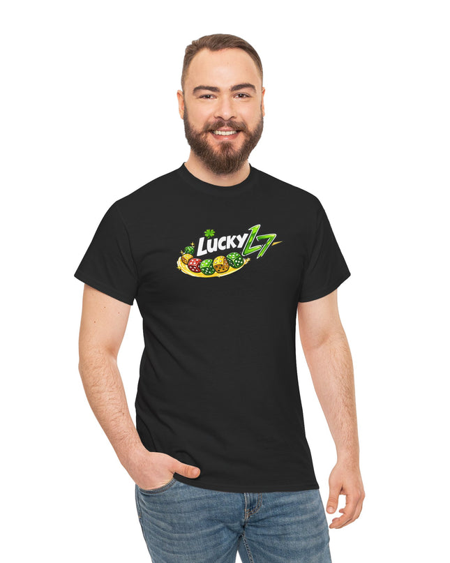 Lucky L7 Dicey Slots Heavy Cotton Tee