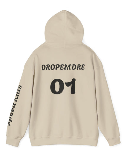 DROPEMDRE #01 Team Hoodie | Gothic Style Unisex Hoodie | Perfect for Casual Wear, Street Style, Gift for Gamers, Halloween, Everyday Comfort