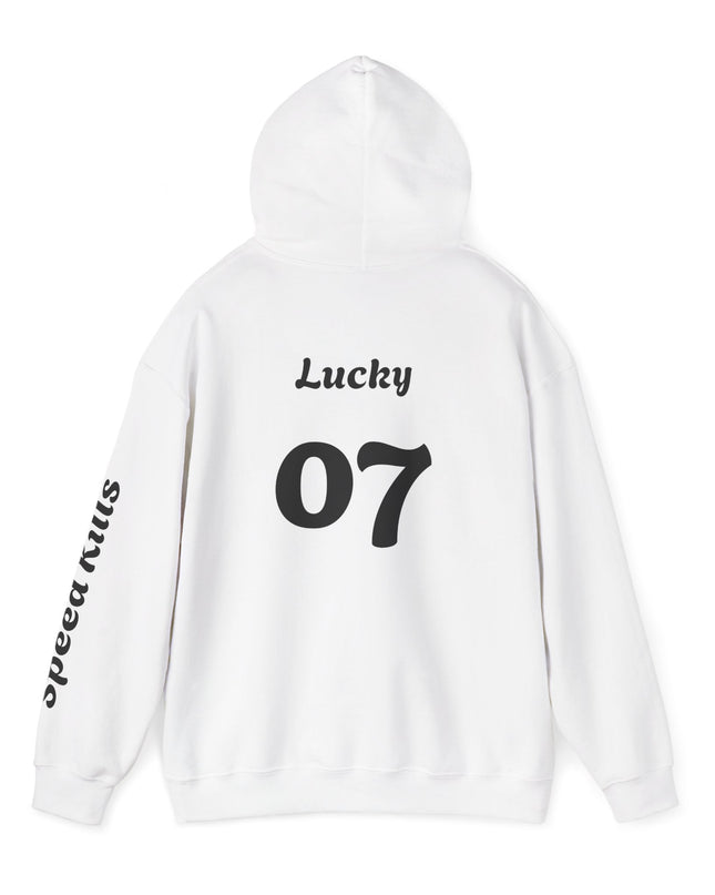 Lucky #07 Team Hoodie | Gothic Style Unisex Hoodie | Perfect for Casual Wear, Street Style, Gift for Gamers, Halloween, Everyday Comfort