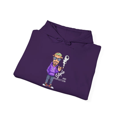 Lucky Blunt Style & Perfection - Cool Graphic Hoodie for Casual Style, Streetwear Gift, Cozy Lounge Wear, Unique Fashion Statement, Everyday Sweatshirt, Unisex Style