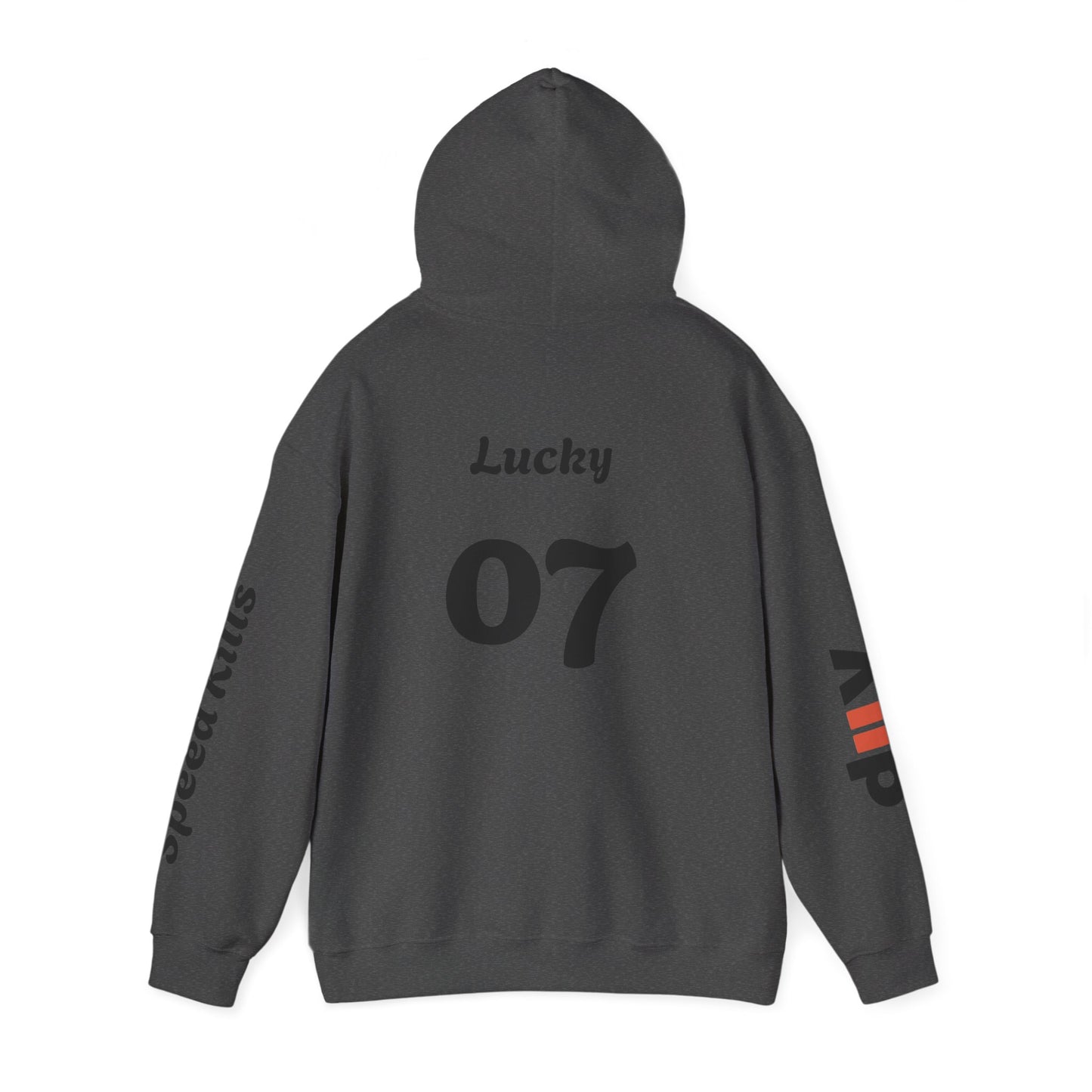 Lucky #07 Team Hoodie | Gothic Style Unisex Hoodie | Perfect for Casual Wear, Street Style, Gift for Gamers, Halloween, Everyday Comfort