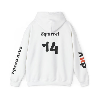 Squirrel #14 Team Hoodie | Gothic Style Unisex Hoodie | Perfect for Casual Wear, Street Style, Gift for Gamers, Halloween, Everyday Comfort