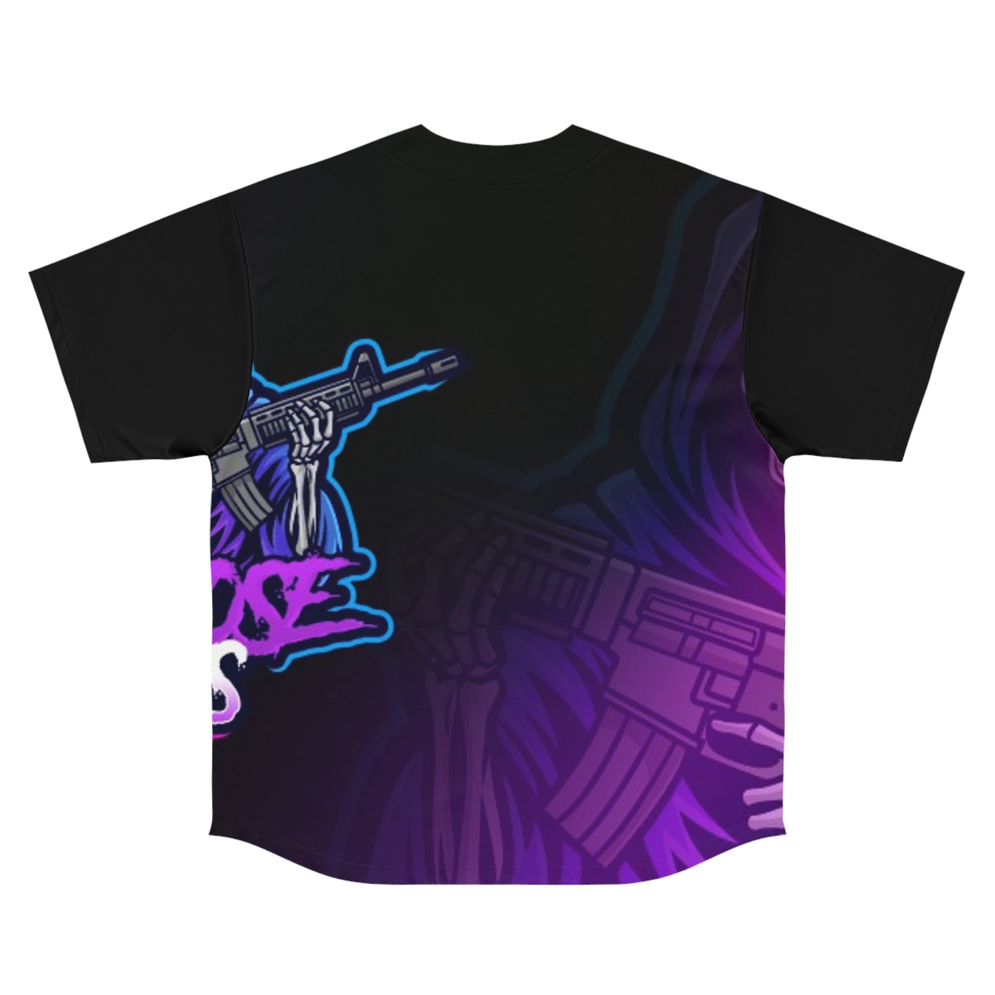 Men's Graphic Baseball Jersey - Edgy Streetwear, Unique Gift, Casual Wear, Game Day Apparel, Anime-Inspired Fashion