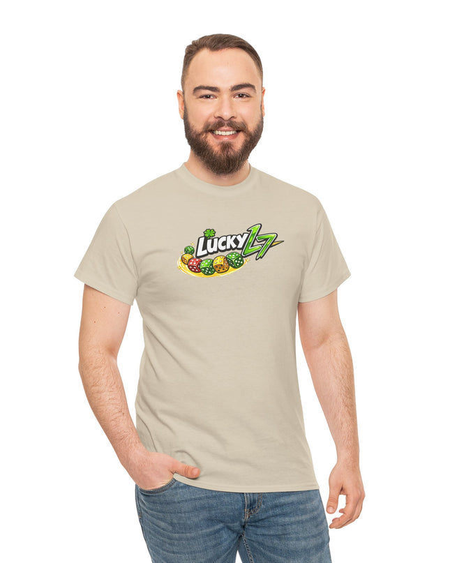 Lucky L7 Dicey Slots Heavy Cotton Tee