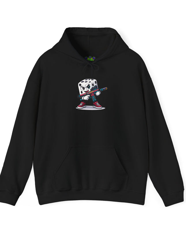 Marshmallow Gamer Hoodie — Cute Marshmallow Character with Controller