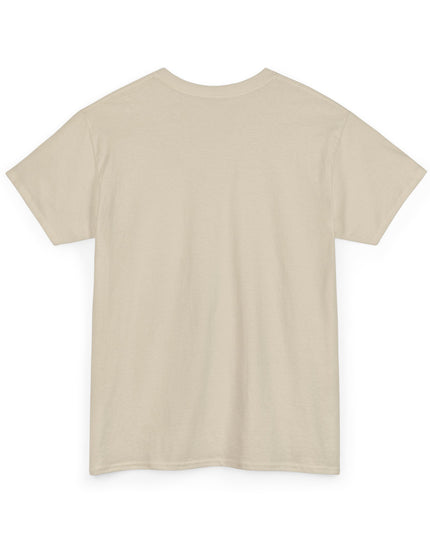 T-Shirt — Cartoon Dice Character with Baseball Bat Graphic Tee