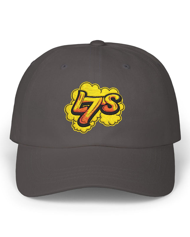 Oldy L7 (yellow/red) - Classic Dad Cap - Casual Style Hat, Everyday Wear, Unique Gift, Outdoor Activities, Summer Accessory