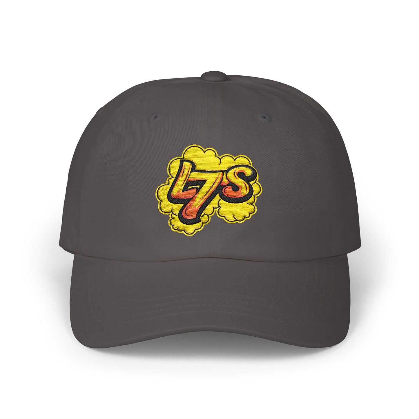 Oldy L7 (yellow/red) - Classic Dad Cap - Casual Style Hat, Everyday Wear, Unique Gift, Outdoor Activities, Summer Accessory
