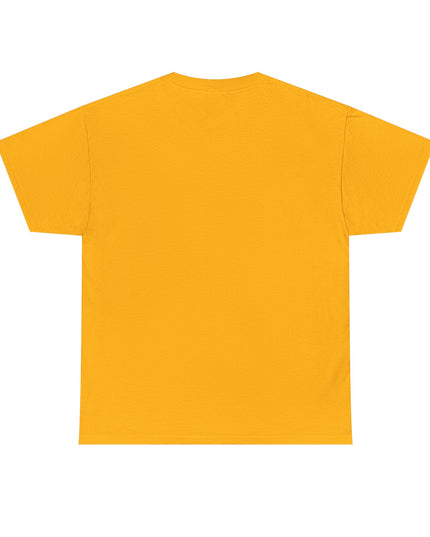 T-Shirt — Cartoon Dice Character with Baseball Bat Graphic Tee