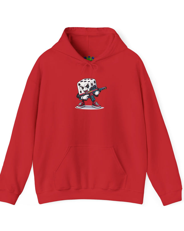 Marshmallow Gamer Hoodie — Cute Marshmallow Character with Controller