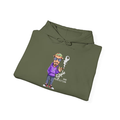 Lucky Blunt Style & Perfection - Cool Graphic Hoodie for Casual Style, Streetwear Gift, Cozy Lounge Wear, Unique Fashion Statement, Everyday Sweatshirt, Unisex Style