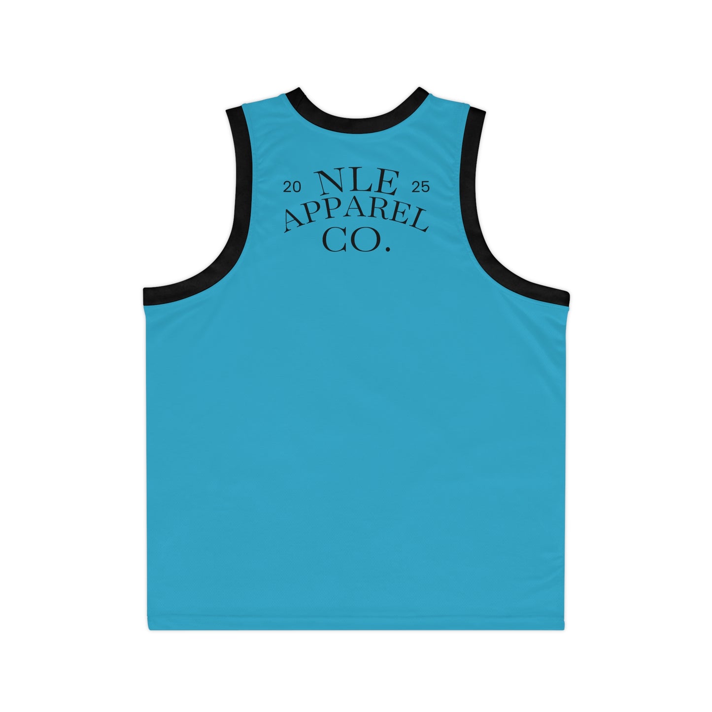 NLE Apparel Co. Jersey (Turquoise) - Unisex Basketball Jersey with Grim Reaper Design, Streetwear, Sports Apparel, Gift for Athletes, Casual Wear, Halloween, Halloween Costume