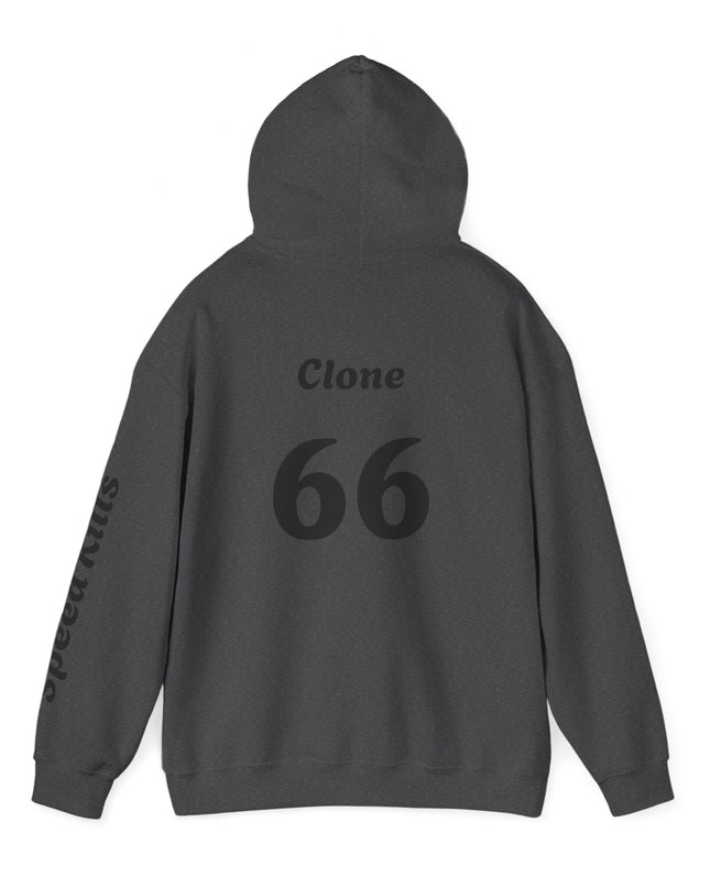 Clone #66 Team Hoodie | Gothic Style Unisex Hoodie | Perfect for Casual Wear, Street Style, Gift for Gamers, Halloween, Everyday Comfort