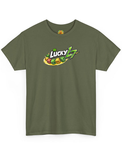 Lucky L7 Dicey Slots Heavy Cotton Tee