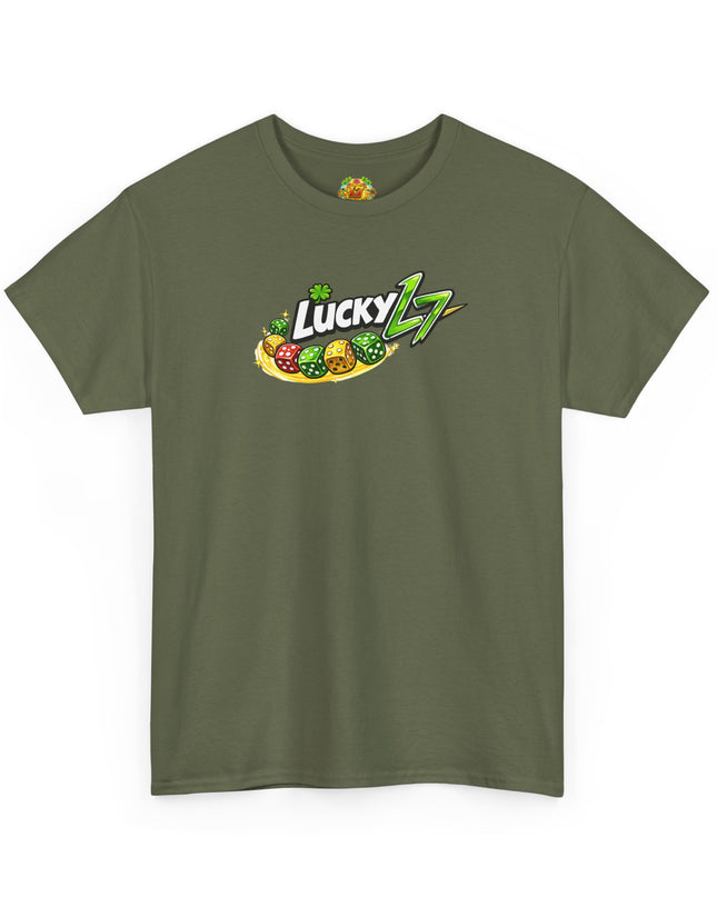 Lucky L7 Dicey Slots Heavy Cotton Tee