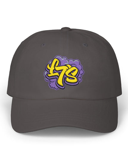 Oldy L7 (purple/yellow) - Classic Dad Cap - Casual Style Hat, Everyday Wear, Unique Gift, Outdoor Activities, Summer Accessory