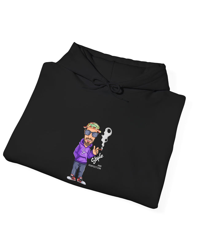 Lucky Blunt Style & Perfection - Cool Graphic Hoodie for Casual Style, Streetwear Gift, Cozy Lounge Wear, Unique Fashion Statement, Everyday Sweatshirt, Unisex Style