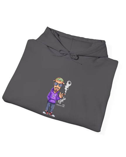 Lucky Blunt Style & Perfection - Cool Graphic Hoodie for Casual Style, Streetwear Gift, Cozy Lounge Wear, Unique Fashion Statement, Everyday Sweatshirt, Unisex Style