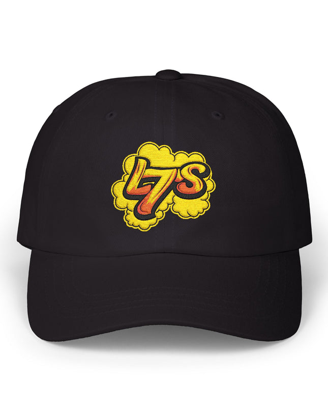 Oldy L7 (yellow/red) - Classic Dad Cap - Casual Style Hat, Everyday Wear, Unique Gift, Outdoor Activities, Summer Accessory