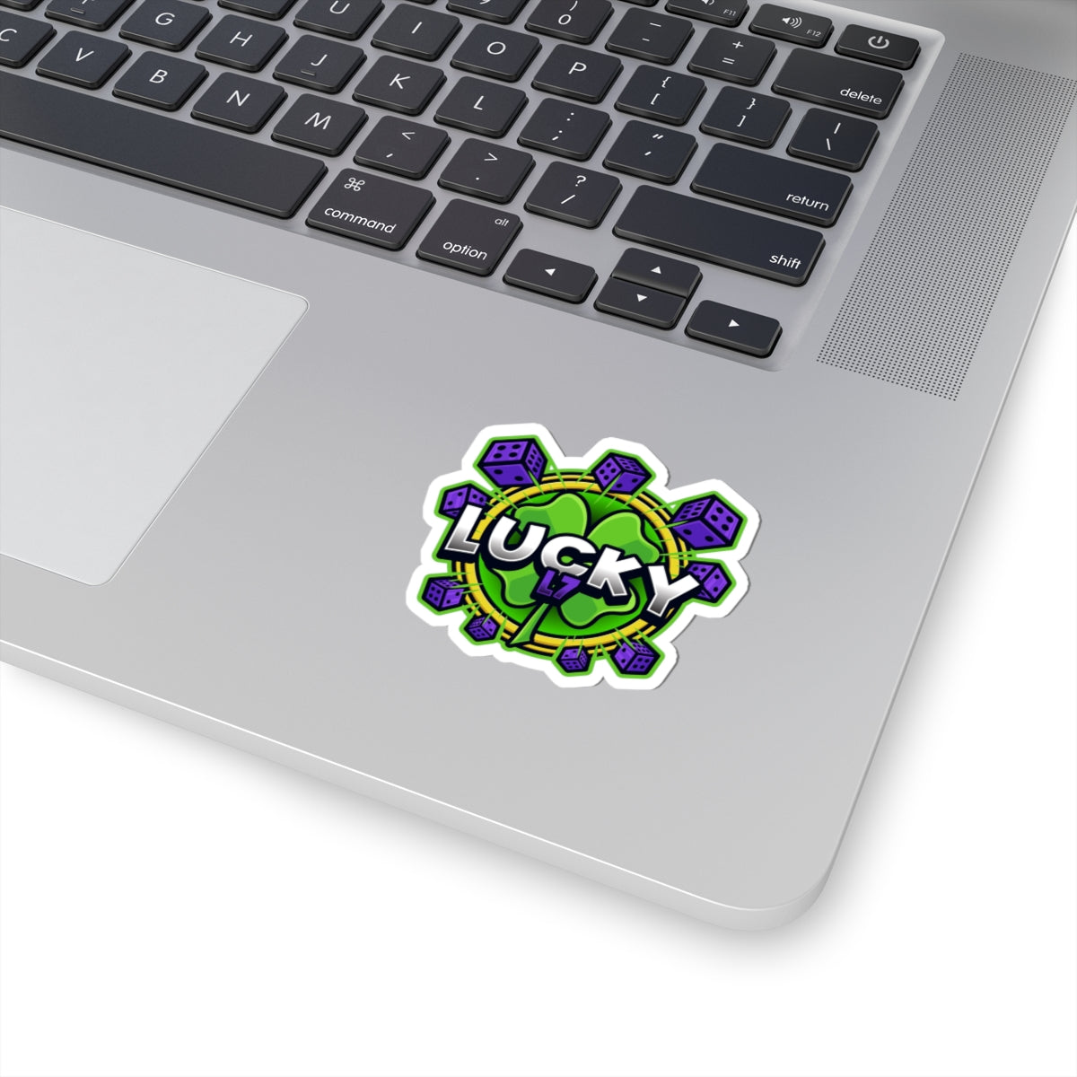 Lucky L7 Logo Sticker | Good Luck Stickers for Gamers | Fun Vinyl Decals for Laptops, Water Bottles, Scrapbooking, Gifts
